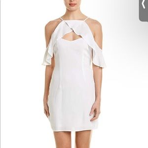 Bb Dakota white mini dress. Perfect for a bridal shower!